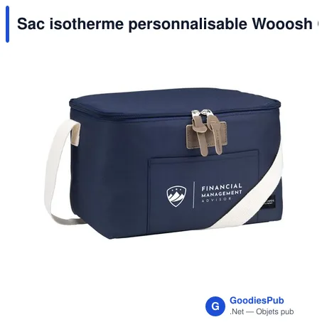 Sac isotherme personnalisable Wooosh Callisto avec logo