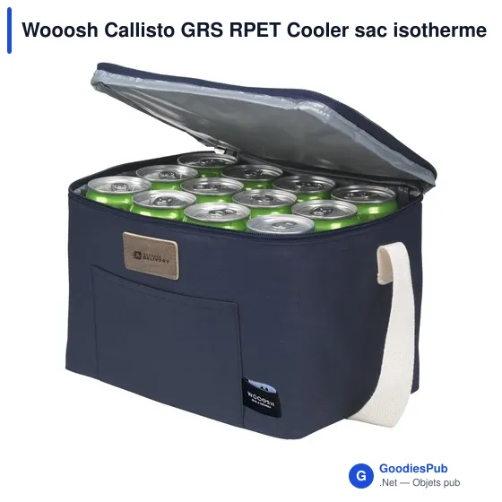 Sac isotherme personnalisable Wooosh Callisto avec logo - Image 2