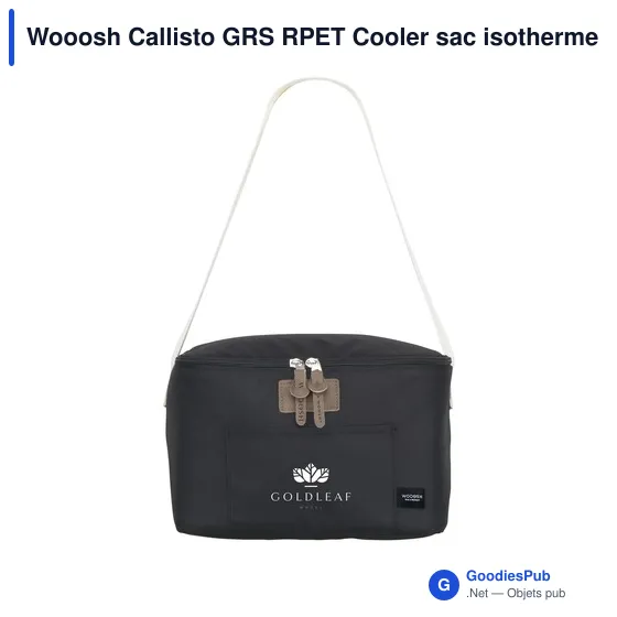 Sac isotherme personnalisable Wooosh Callisto avec logo - Image 11