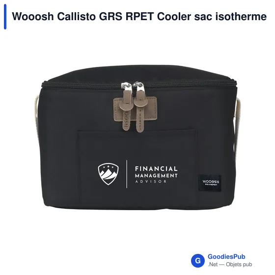 Sac isotherme personnalisable Wooosh Callisto avec logo - Image 12