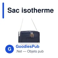 Sac isotherme personnalisable Wooosh Callisto avec logo - Miniature 3