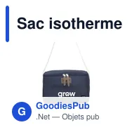 Sac isotherme personnalisable Wooosh Callisto avec logo - Miniature 4