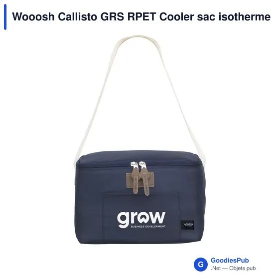Sac isotherme personnalisable Wooosh Callisto avec logo - Image 4