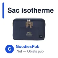 Sac isotherme personnalisable Wooosh Callisto avec logo - Miniature 5