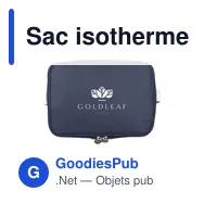 Sac isotherme personnalisable Wooosh Callisto avec logo - Miniature 6