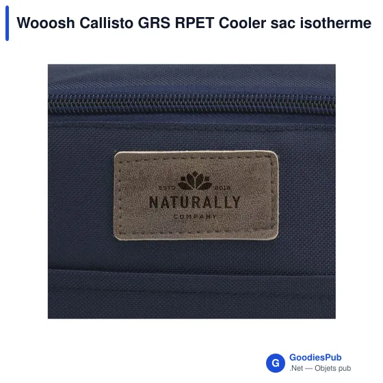 Sac isotherme personnalisable Wooosh Callisto avec logo - Image 7