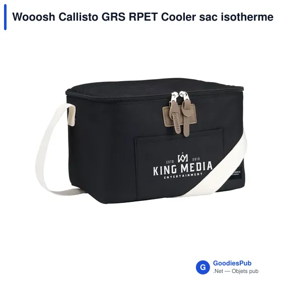 Sac isotherme personnalisable Wooosh Callisto avec logo - Image 8