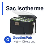 Sac isotherme personnalisable Wooosh Callisto avec logo - Miniature 9