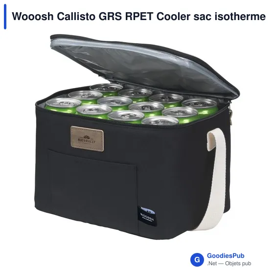 Sac isotherme personnalisable Wooosh Callisto avec logo - Image 9
