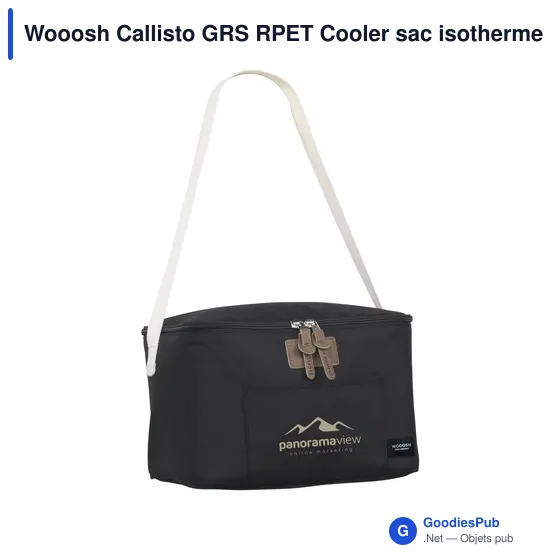 Sac isotherme personnalisable Wooosh Callisto avec logo - Image 10
