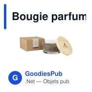 Bougie parfumée personnalisable Wooosh Flame avec logo - Miniature 2