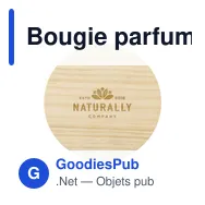 Bougie parfumée personnalisable Wooosh Flame avec logo - Miniature 4