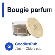 Bougie parfumée personnalisable Wooosh Flame avec logo - Miniature 7