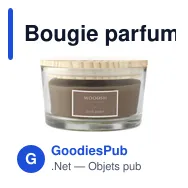 Bougie parfumée personnalisable Wooosh Flame avec logo - Miniature 8