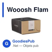 Bougie parfumée personnalisable Wooosh avec logo - Fine Oudh - Miniature 3