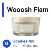 Bougie parfumée personnalisable Wooosh avec logo - Fine Oudh - Miniature 8