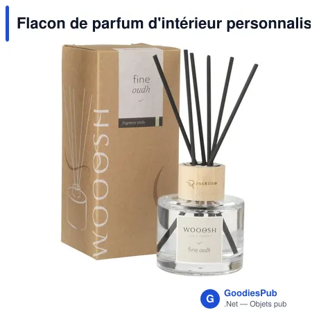 Flacon de parfum d'intérieur personnalisable avec logo - Wooosh Fragrance Sticks