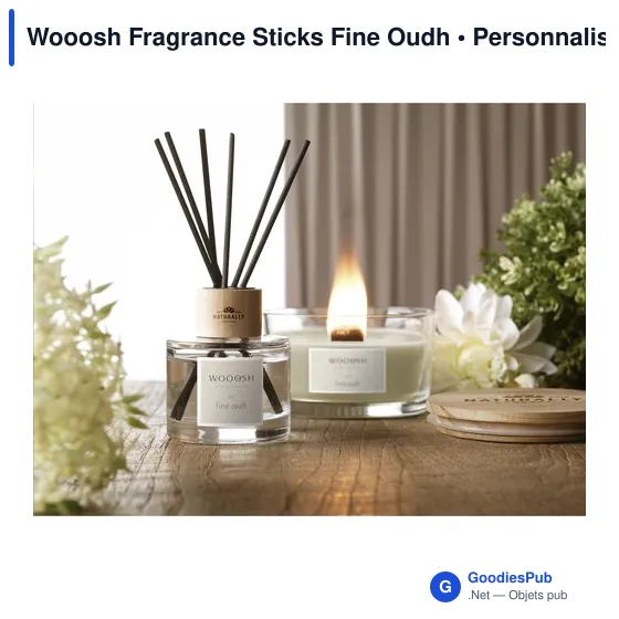 Flacon de parfum d'intérieur personnalisable avec logo - Wooosh Fragrance Sticks - Image 6
