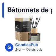 Bâtonnets de parfum personnalisables Wooosh Fragrance Sticks avec logo - Miniature 1