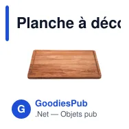 Planche à découper personnalisable en bois avec logo - Wooosh Gustoso - Miniature 2