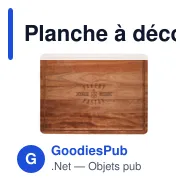 Planche à découper personnalisable en bois avec logo - Wooosh Gustoso - Miniature 3