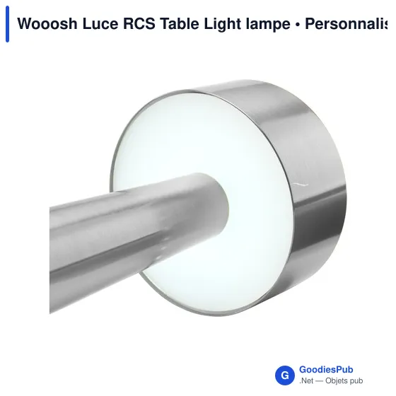 Lampe d'ambiance personnalisable Wooosh Luce RCS avec logo - Image 4