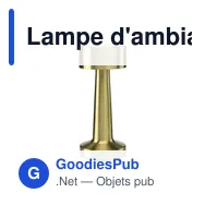 Lampe d'ambiance personnalisable Wooosh Luce RCS avec logo - Miniature 9