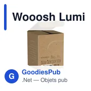 Bougie LED personnalisable avec logo - Wooosh Luminosa - Miniature 3
