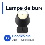 Lampe de bureau personnalisable Wooosh Lumira Touch Light avec logo - Miniature 4