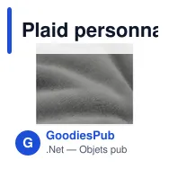 Plaid personnalisable en polyester recyclé avec logo - Wooosh Melrose GRS - Miniature 3