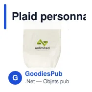 Plaid personnalisable en polyester recyclé avec logo - Wooosh Melrose GRS - Miniature 5