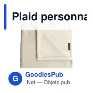 Plaid personnalisable en polyester recyclé avec logo - Wooosh Melrose GRS - Miniature 8