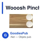 Planche de service personnalisable Wooosh avec logo et bols en porcelaine - Miniature 7