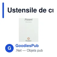 Ustensile de cuisine personnalisable : Set à pizza avec logo - Miniature 4