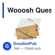 Ensemble d'ustensiles à fromage personnalisable avec logo - Wooosh Queso - Miniature 1
