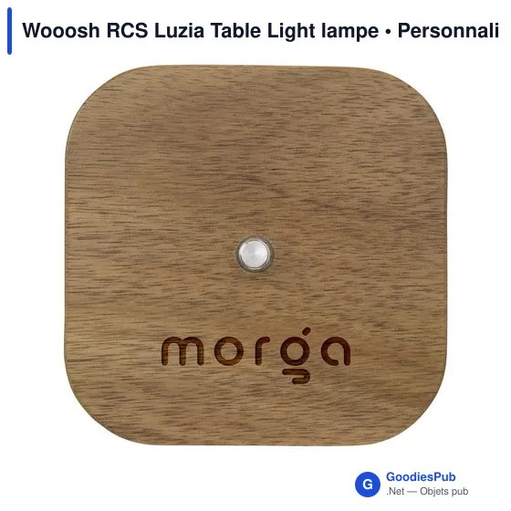 Lampe de table personnalisable Wooosh RCS Luzia avec logo - Image 6