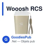 Mug isotherme personnalisable Wooosh RCS Varga 400 ml avec logo - Miniature 5