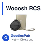 Mug isotherme personnalisable Wooosh RCS Varga 400 ml avec logo - Miniature 7