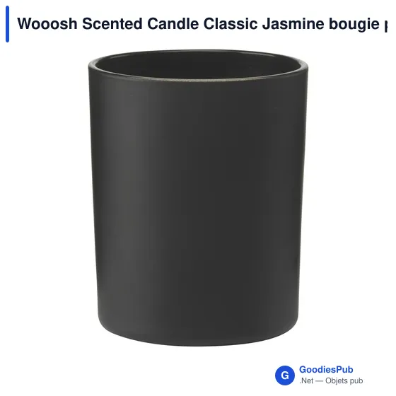 Bougie parfumée personnalisable Wooosh Scented Candle Classic Jasmineavec logo - Image 6