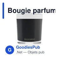 Bougie parfumée personnalisable Wooosh avec logo - Sweet Vanilla - Miniature 9