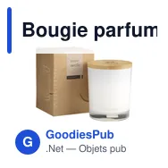 Bougie parfumée personnalisable Wooosh avec logo - Sweet Vanilla - Miniature 10