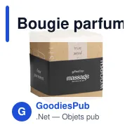 Bougie parfumée personnalisable Wooosh Scented Candle True Wood avec logo - Miniature 4