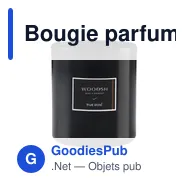 Bougie parfumée personnalisable Wooosh Scented Candle True Wood avec logo - Miniature 6