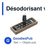 Désodorisant voiture personnalisable avec logo - Wooosh Senang - Miniature 6