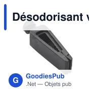 Désodorisant voiture personnalisable avec logo - Wooosh Senang - Miniature 7