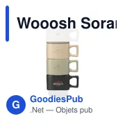 Mug personnalisable Wooosh Sorana 250 ml avec logo - Miniature 4