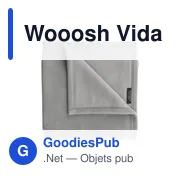 Plaid personnalisable en polyester recyclé avec logo - Wooosh Vida GRS - Miniature 8
