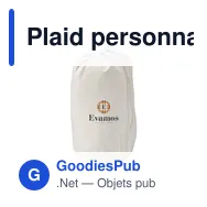Plaid personnalisable en polyester recyclé avec logo - Wooosh Vida GRS - Miniature 10