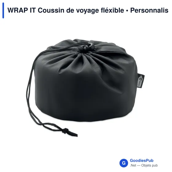 Coussin de voyage personnalisable WRAP IT avec logo - Image 11