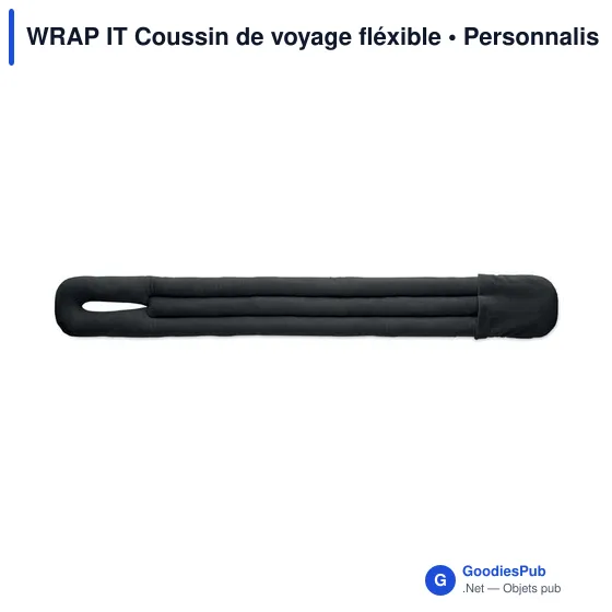 Coussin de voyage personnalisable WRAP IT avec logo - Image 9